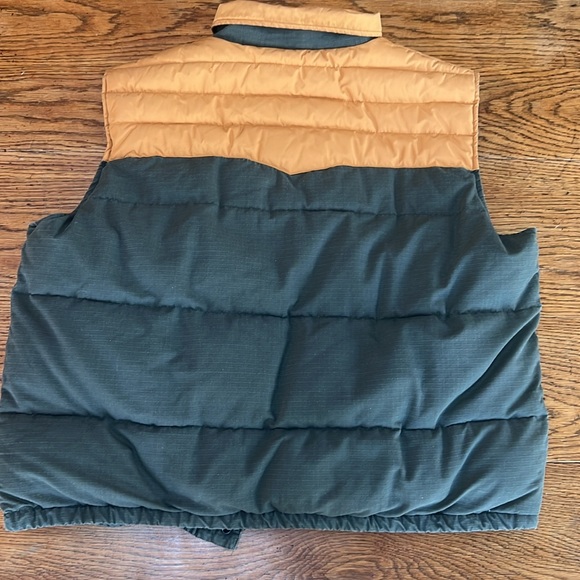 AKOO army green Vest Puffer Jacket camp Print Pockets. Men’s. Size 3XL - Picture 2 of 14